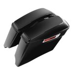 Sacoches rigides - craftride sc2 - noir - prolong�es 10 cm - compatibles harley cvo 14 - 22