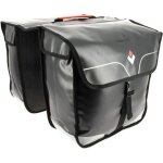 Sacoche rigide  pont hapo - g - noir et gris - tarpaulin - 35x34x14 cm - vlo sur route - adulte