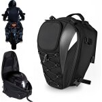 Sacoche de selle �tanche pour moto - sacoche de casque - sac � dos pour moto - double sacoche - avec ...