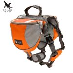 Sacoche de selle - cuneary - sac � dos chien - imperm�able - r�glable - grande taille (orange)