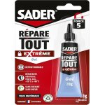Sader colle multi - usages rpare tout ? colle extra forte tous matriaux ? super glue gel ? intrieur ...