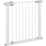 Safety 1st barrière de sécurité enfant easy close - métal - 73 à 80 cm - blanc Safety 1st barrière de sécurité enfant easy close - métal - 73 à 80 cm - blanc