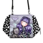 Sac bandoulire - safta - gorjuss smitten kitten - multicolore - enfant - synthtique