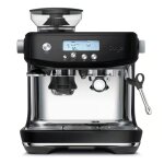 Machine  caf  grain - sage - the barista pro - mousseur  lait manuel - truffe noire - 15 bars