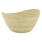 Saladier - aubry gaspard - ovale - bambou naturel - 25 x 15 x 10 cm - idéal pour les repas Saladier - aubry gaspard - ovale - bambou naturel - 25 x 15 x 10 cm - idéal pour les repas