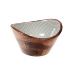 Saladier positive amande 21 cm - amadeus Saladier positive amande 21 cm - amadeus