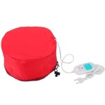 Salalis bonnet de cheveux chapeau � vapeur chauffant �lectrique pour la maison chapeau � huile chaude ...