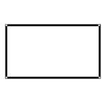 Salalis �cran de projecteur pliable salalis �cran de projection 16:9 �cran de projecteur hd portable ...