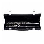 Salalis fl�te plaqu�e argent rev�tement argent� placage cl� c 16 cl�s fl�te � trou ferm� avec bo�te en ...