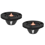 Salalis haut - parleur tweeter 2 pi�ces 2 4ohm 4? 30w film de soie d�me tweeter haut - parleur aigu haut ...