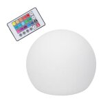 Salalis lampe globe rgbw boule lumineuse led rgbw lampe globe veilleuse avec 16 couleurs variables 4 ...