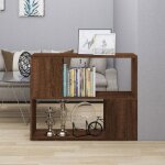 Sale 2025armoire basse tl - bibliothque / sparateur de pice - chne marron - 80x24x63 cm125 kg 8400 ...
