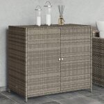 Sale 2025armoire de rangement de jardin - coffre de rangement extérieur gris 83x45x76 cm résine tressée88 ... Sale 2025armoire de rangement de jardin - coffre de rangement extérieur gris 83x45x76 cm résine tressée88 ...
