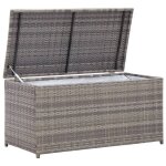 Sale 2025bote de rangement de jardin / coffre  coussin extrieur mood - rsine tresse 100x50x50 cm ...