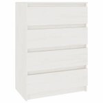 ?sale 2025?buffet bas salon - classique - commode armoire dappoint blanc 60x36x84 cm - bois de pin massif ...