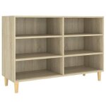 ?sale 2025?buffet bas salon - classique - commode buffet - chne sonoma - 1035x35x70 cm - bois dingnierie ...