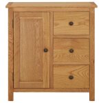 ?sale 2025?buffet bas salon - classique - commode placard 70x35x75 cm bois de ch�ne massif chill497507 ...