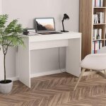 Sale 2025bureau informatique multim�dia - bureau blanc 90x40x72 cm - bois ding�nierie1522 kg 1738