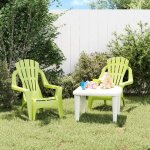 Sale 2025chaises de jardin pour enfants - lot de 2 - fauteuils de jardin - vert 37x34x44 cm pp - 37x34x44 ...