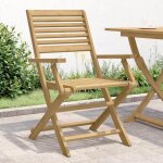 Sale 2025chaises pliables de jardin - lot de 4 - fauteuils de jardin - bois massif dacacia - 545x615x865 ...