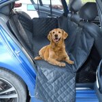Sale 2025 housse de si�ge de voiture pour chien noir 137x46x50 cm chill485748