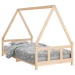 Lit cabane denfant - mood - chill81899 - bois de pin massif - 90x190 cm - charge 280 kg