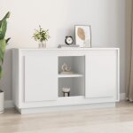 Sale 2025meuble bas bahut vaisselier - buffet blanc 102x35x60 cm - bois ding�nierie294 kg 6508