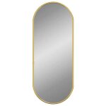 Sale 2025miroir suspendu dcoratif mood - miroir mural dor 50x20 cm ovale chill232844