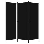 Sale 2025paravent dcor mood - cloison de sparation 3 panneaux - salon & balcon - noir 150x180 cm chill685083 ...
