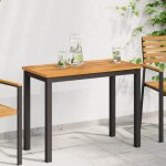 Sale 2025 plateau de table 80x40x22 cm en bois massif dacacia - aspect �l�gant * 5629117