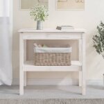 Sale 2025table console - table d?appoint scandinave - blanc 80x40x75 cm bois de pin solide892 kg 7346 ... Sale 2025table console - table d?appoint scandinave - blanc 80x40x75 cm bois de pin solide892 kg 7346 ...