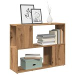Sale 2025armoire basse tl - bibliothque / sparateur de pice chne artisanal 80x24x63 cm1135 kg 5598 ...