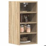 Sale 2025armoire suspendue - vitrine cuisine murale - ch�ne sonoma - 30x295x60 cm - bois ding�nierie93 ...