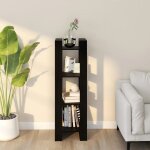 Sale 2025biblioth�que moderne - colonne �tag�re s�parateur de pi�ce noir 41x35x125 cm pin massif1003 ...