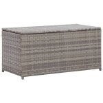 Sale 2025bo�te de rangement de jardin - coffre de rangement ext�rieur r�sine tress�e 100x50x50 cm gris10 ...