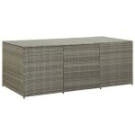 Sale 2025boîte de rangement de jardin - coffre de rangement extérieur résine tressée 180x90x70 cm gris258 ... Sale 2025boîte de rangement de jardin - coffre de rangement extérieur résine tressée 180x90x70 cm gris258 ...