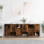 Sale 2025buffets bahut vaisselier - buffets - lot de 3 - chêne fumé - bois dingénierie5448 kg 1561 Sale 2025buffets bahut vaisselier - buffets - lot de 3 - chêne fumé - bois dingénierie5448 kg 1561