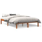 Sale 2025cadre de lit - 2 places - cire marron 120x190cm bois pin massif - charge : 280 kg - chill42445 ... Sale 2025cadre de lit - 2 places - cire marron 120x190cm bois pin massif - charge : 280 kg - chill42445 ...