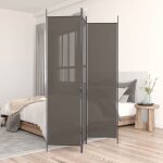 Sale 2025cloison de s�paration 3 panneaux - paravent int�rieur - anthracite 150x200 cm tissu285 kg 2769 ...