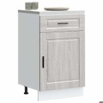 Sale 2025commode bahut cuisine - armoire de cuisine porto - sonoma gris - bois ding�nierie2195 kg 9770 ...