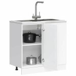 Sale 2025commode bahut cuisine - meuble bas du lavabo blanc - bois dingnierie269 kg 3744