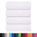 Sale 2025drap de bain / serviettes de visage - lot de 4 - blanc 30x30 cm 360 g / m² 100% coton chill880518 ... Sale 2025drap de bain / serviettes de visage - lot de 4 - blanc 30x30 cm 360 g / m² 100% coton chill880518 ...