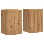 Sale 2025�tag�re � fleurs contemporain - supports pour plantes 2 pcs ch�ne artisanal - bois ding�nierie ...
