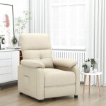 Sale 2025fauteuil tv inclinable fauteuil inclinable cr�me tissu - 73x90x100 cm2125 kg 4580