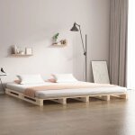Sale 2025lit 2 personnes pour adulte / lit de palette 180x200 cm - bois de pin massif tr�s grand26. 88 ...