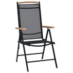 Sale 2025lot de 2 fauteuils relax / chaises de jardin pliables - ensemble de 2 pi�ces - aluminium et ...