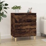 Sale 2025meuble bas bahut vaisselier - buffet - ch�ne fum� - 60x35x70 cm - bois ding�nierie20 kg 1131 ...