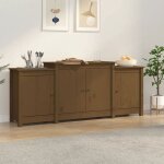 Sale 2025meuble bas bahut vaisselier - buffet - marron miel - 164x37x68 cm - bois massif de pin30 kg ... Sale 2025meuble bas bahut vaisselier - buffet - marron miel - 164x37x68 cm - bois massif de pin30 kg ...