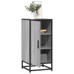 Sale 2025meuble bas bahut vaisselier - buffet - sonoma gris - 355x35x76 cm - bois ding�nierie et m�tal159 ...