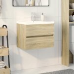 Sale 2025meuble bas sous évier - ensemble de meubles de bain - lot de 2 - céramique et - bois dingénierie263 ... Sale 2025meuble bas sous évier - ensemble de meubles de bain - lot de 2 - céramique et - bois dingénierie263 ...